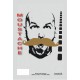 Moustache gendarme blonde