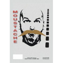 Moustache bandit blonde 