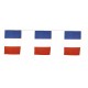 Guirlande drapeaux tricolores