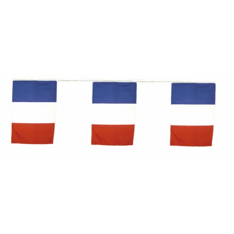 Guirlande drapeaux tricolores