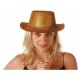 Chapeaux cowboy paillettes 