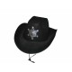 Chapeau sheriff luxe noire