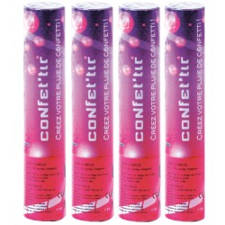 Canons à confettis 10,5 CM x4 