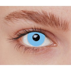 Lentilles iris bleue