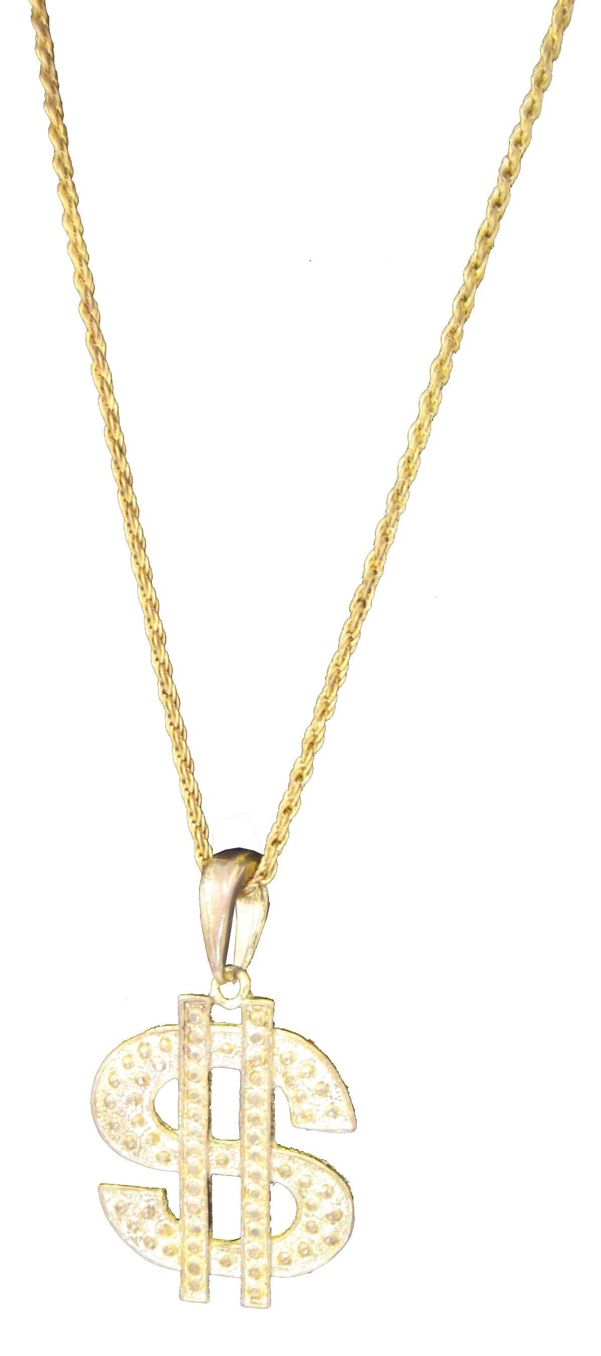 collier dollar en metal or fete a paris a la poupee merveilleuse