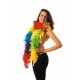 Boa multicolore en plumes 