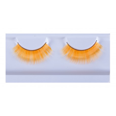 Faux-cils orange