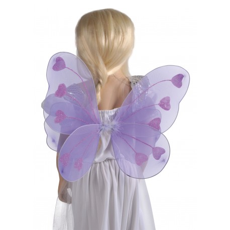 Ailes de papillon violet 