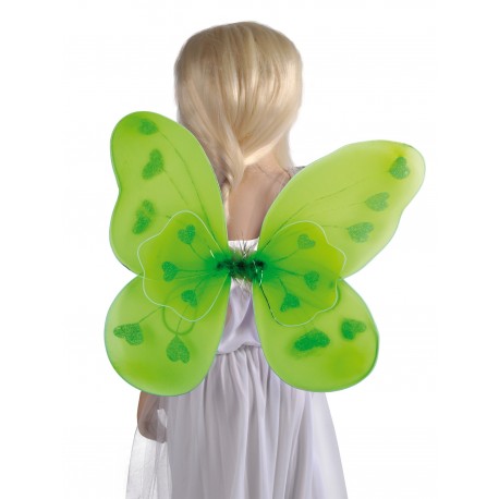 Ailes de papillon vert