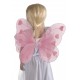 Ailes de papillon rose