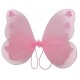 Ailes de papillon rose