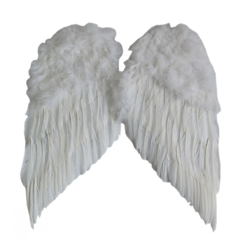 Ailes d'ange en plumes - blanc - Kiabi - 6.00€