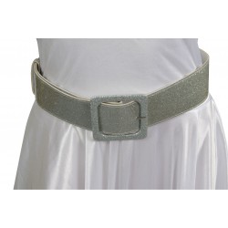 Ceinture disco argent 