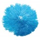 Pom pom plastique bleu 