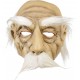 Masque de papy avec moustache blanche