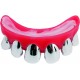 Dentier dents argentées