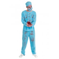 Docteur zombie bleu 