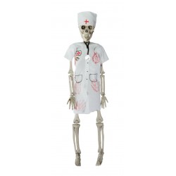 Squelette infirmière plastique 