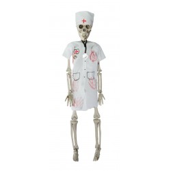 Squelette infirmière plastique 