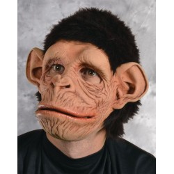 Masque de chimpanzé avec poils 