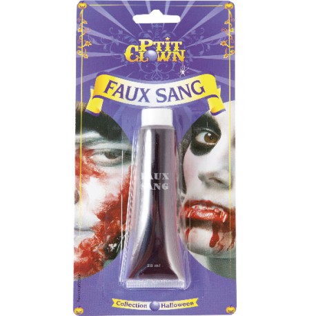 Faux sang en gel