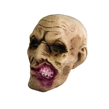 Tête de zombie décorative