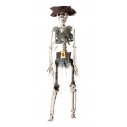 Suspension squelette pirate