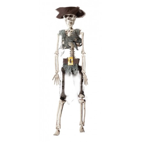 Suspension squelette pirate
