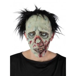 Masque de zombie avec sang