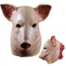 Masque latex COCHON sanglant 