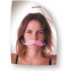 Moustache aristo rose 