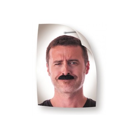 Moustache Dalton noire