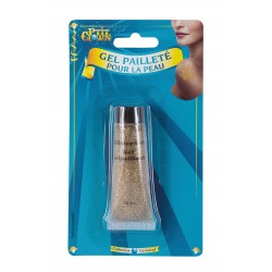 Gel pailleté pour la peau