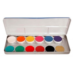 Palette aquacolor 12 teintes 