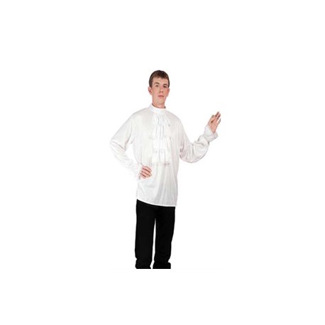 Chemise blanche à jabot