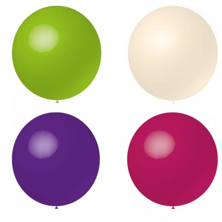 Ballon opaque rond (40cm) 