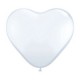 Ballon coeur opaque (15,2cm)