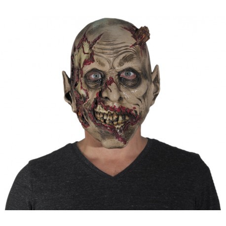 Masque latex zombie luxe 