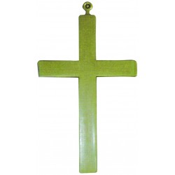 Croix de moine - plastique - or 