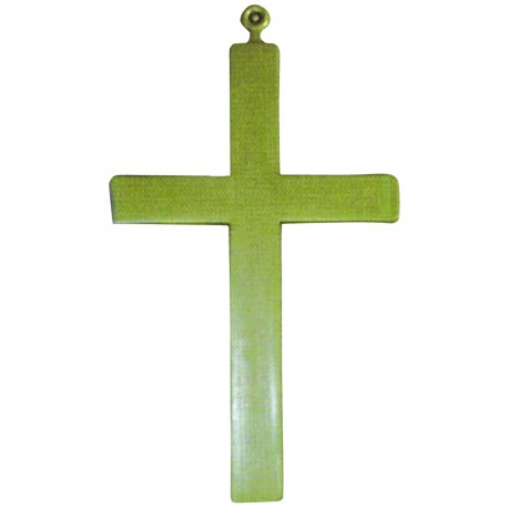 Croix de moine - plastique - or 