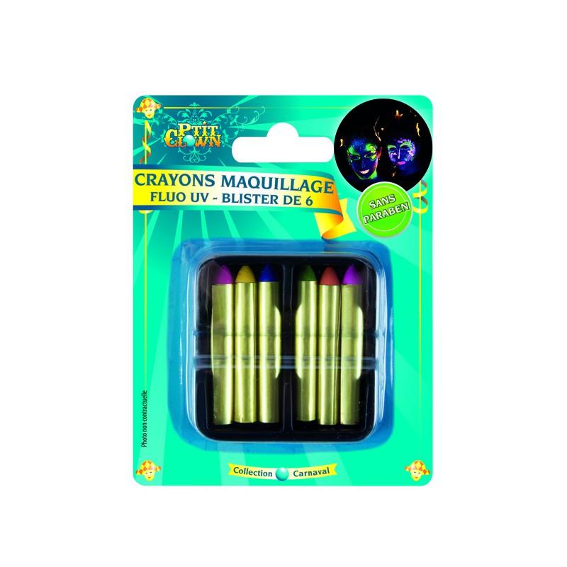 crayons maquillage UV