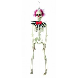 Squelette - plastique - 40 cm - clown