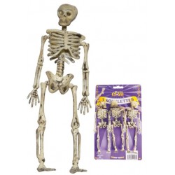 Squelette - plastique - 15 cm - les 3 