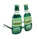 lunettes bouteille de bière verte