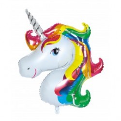 Ballon aluminium licorne 