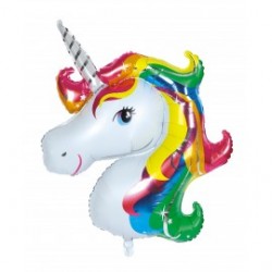 Ballon aluminium licorne 