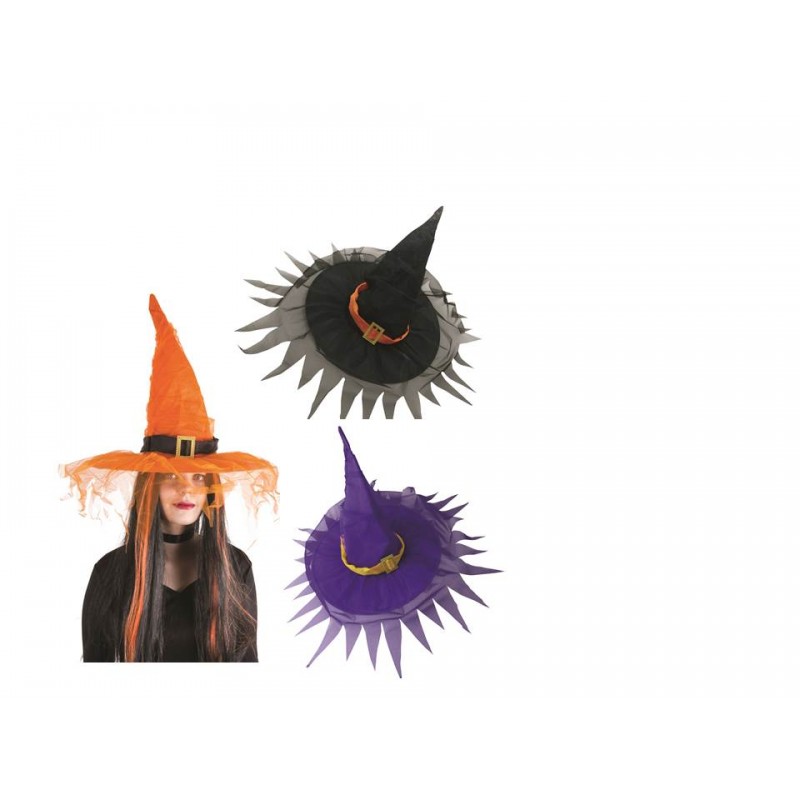 Chapeau De Sorcière Halloween Adulte