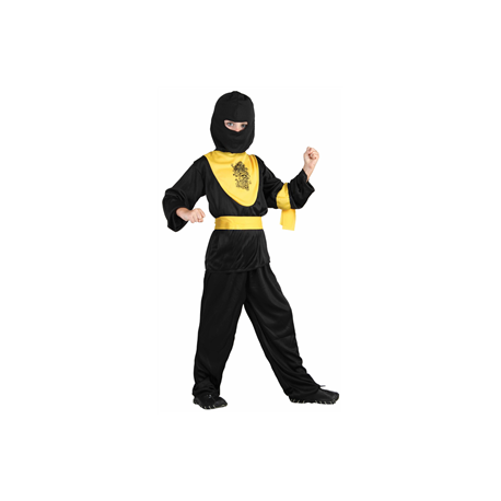 Ninja noir et jaune