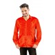 Chemise disco à froufrou